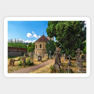 The Churchyard at Goring Parish Church Sticker